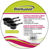 Brentwood BSP-161820 1.5, 2, and 3 Quart Non-Stick Saucepan Set, Black
