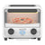 Brentwood TS-3430W 3 Liter Mini Toaster Oven, White