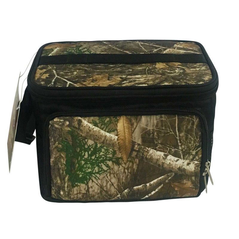 Brentwood Kool Zone CM-3000 30-Can Insulated Cooler Bag with Hard Liner, Realtree Edge Camo