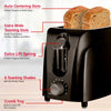 Brentwood TS-260B Cool Touch 2-Slice Toaster, Black