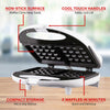Brentwood TS-242 Non-Stick Dual Waffle Maker, White