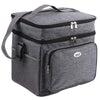 Coming Soon - Brentwood Kool Zone CB-2402 24-Can Insulated Cooler Bag with Hard Liner, Grey