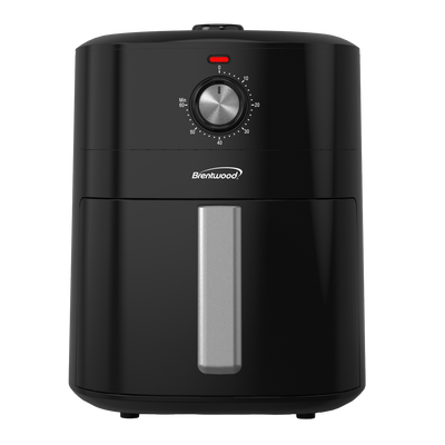 Brentwood AF-455BK 1500W 4.5-Quart Air Fryer with 60 Minute Timer & Temp. Control, Black