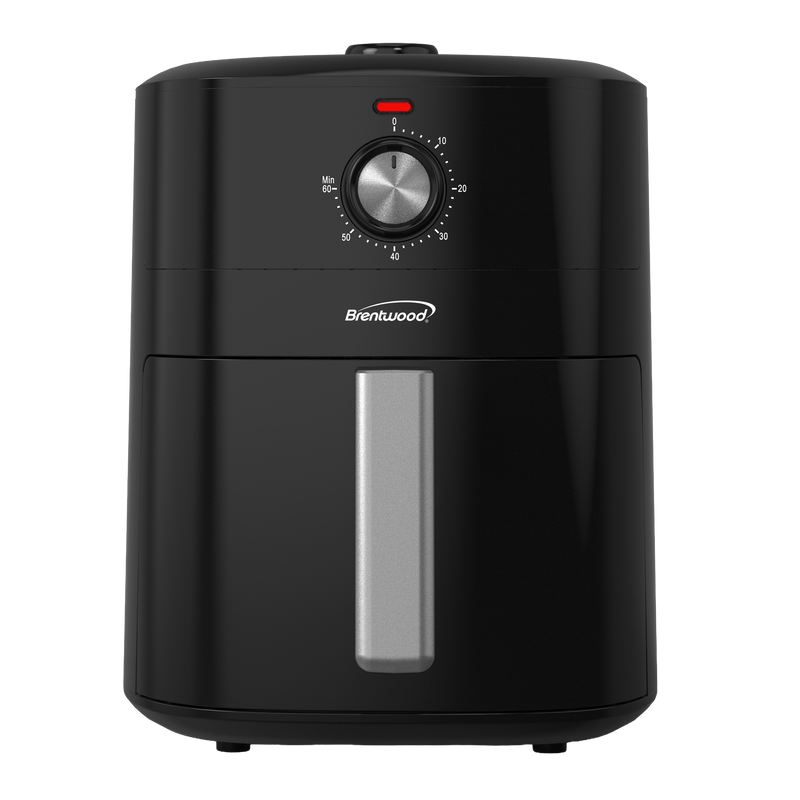 Brentwood AF-455BK 1500W 4.5-Quart Air Fryer with 60 Minute Timer & Temp. Control, Black