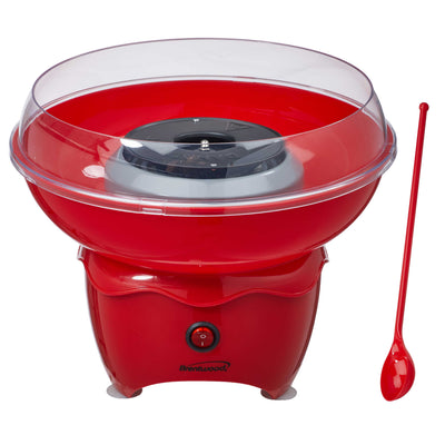 Coming Soon - Brentwood CC-4020R Classic Cotton Candy Machine with Sugar Scoop, Red