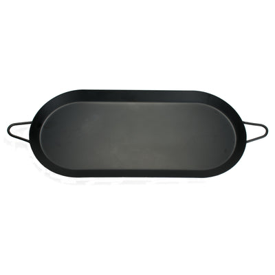 Brentwood BDG-2200 19” Non-Stick Aluminum Double Burner Griddle Pan, Black