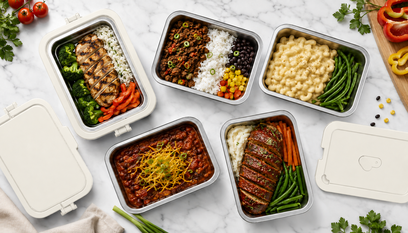 Coming Soon - Brentwood ELB-900CRM 80W Electric Lunch Box Food Warmer, Portable, Leakproof, 4-Cups, Cream