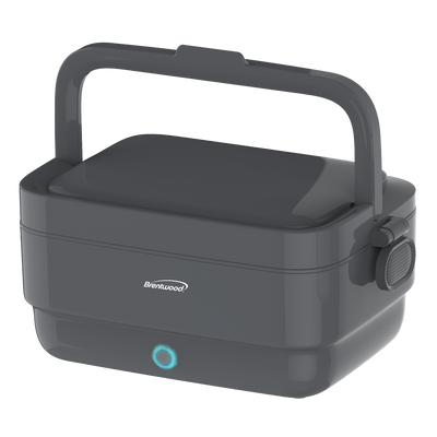 Coming Soon - Brentwood ELB-900GRY 80W Electric Lunch Box Food Warmer, Portable, Leakproof, 4-Cups, Gray