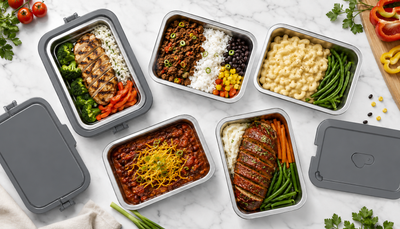 Coming Soon - Brentwood ELB-900GRY 80W Electric Lunch Box Food Warmer, Portable, Leakproof, 4-Cups, Gray