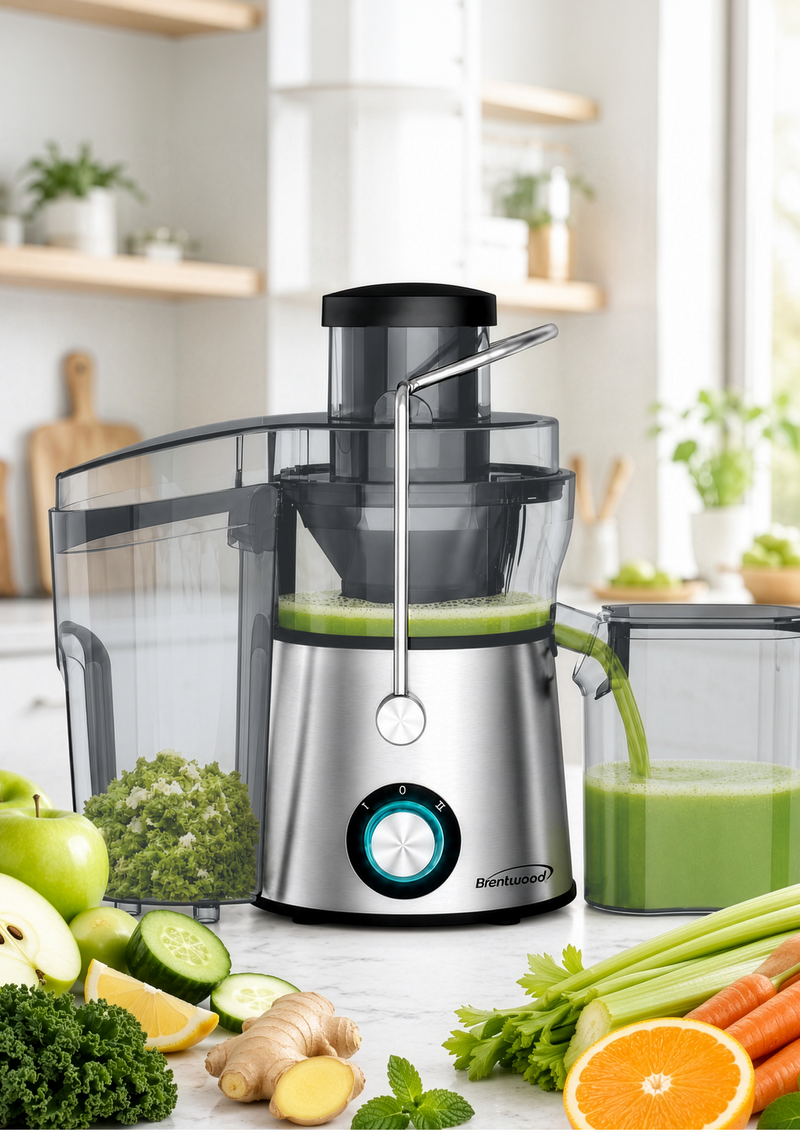 Coming Soon - Brentwood JC-400BKS 2-Speed 400w Juice Extractor with Graduated Jar