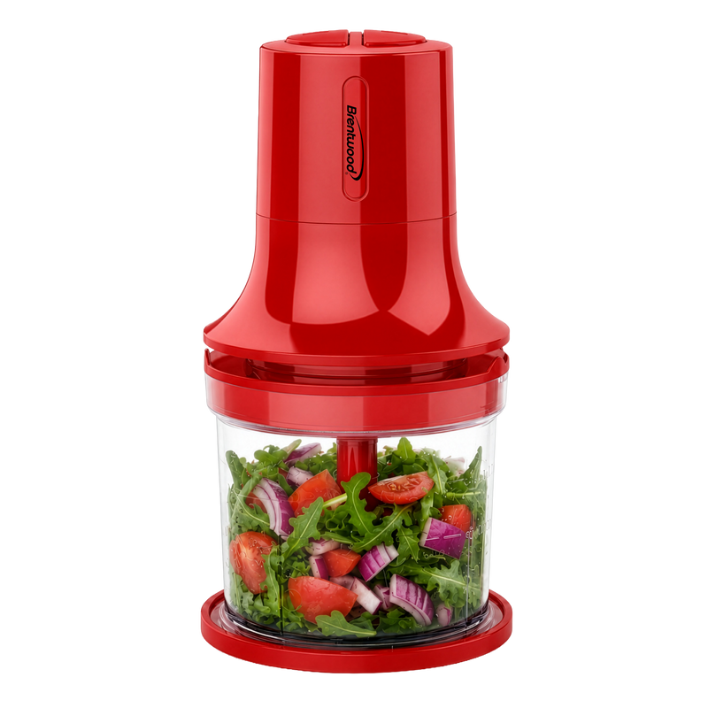 Coming Soon - Brentwood MC-205R 2 Cup Mini Food Chopper, Red