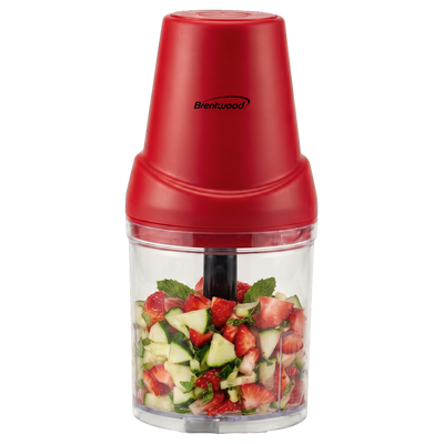 Coming Soon - Brentwood MC-205R 2 Cup Mini Food Chopper, Red