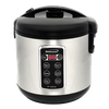 Brentwood RC-5110DS 10-Cups Cooked/5-Cups Uncooked 7-Function Smart Rice Multi-Cooker – Food Steamer, Slow Cooker, Sauté, Keep Warm, and Delay Timer, Stainless Steel