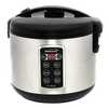 Brentwood RC-5116DS 16-Cups Cooked/8-Cups Uncooked 6-Function Smart Multi-Cooker – Rice Cooker, Food Steamer, Slow Cooker, Sauté, Keep Warm, and Delay Time, Steam Tray, Measuring Cup, and Spatula, Stainless Steel