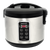 Brentwood RC-5116DS 16-Cups Cooked/8-Cups Uncooked 6-Function Smart Multi-Cooker – Rice Cooker, Food Steamer, Slow Cooker, Sauté, Keep Warm, and Delay Time, Steam Tray, Measuring Cup, and Spatula, Stainless Steel