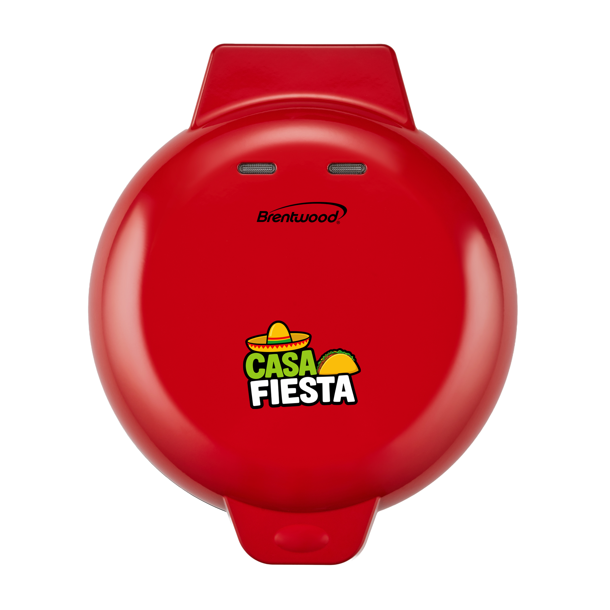 Coming Soon - Brentwood TS-121R 8" Ceramic Non-Stick 6-Slice Quesadilla Maker, Red