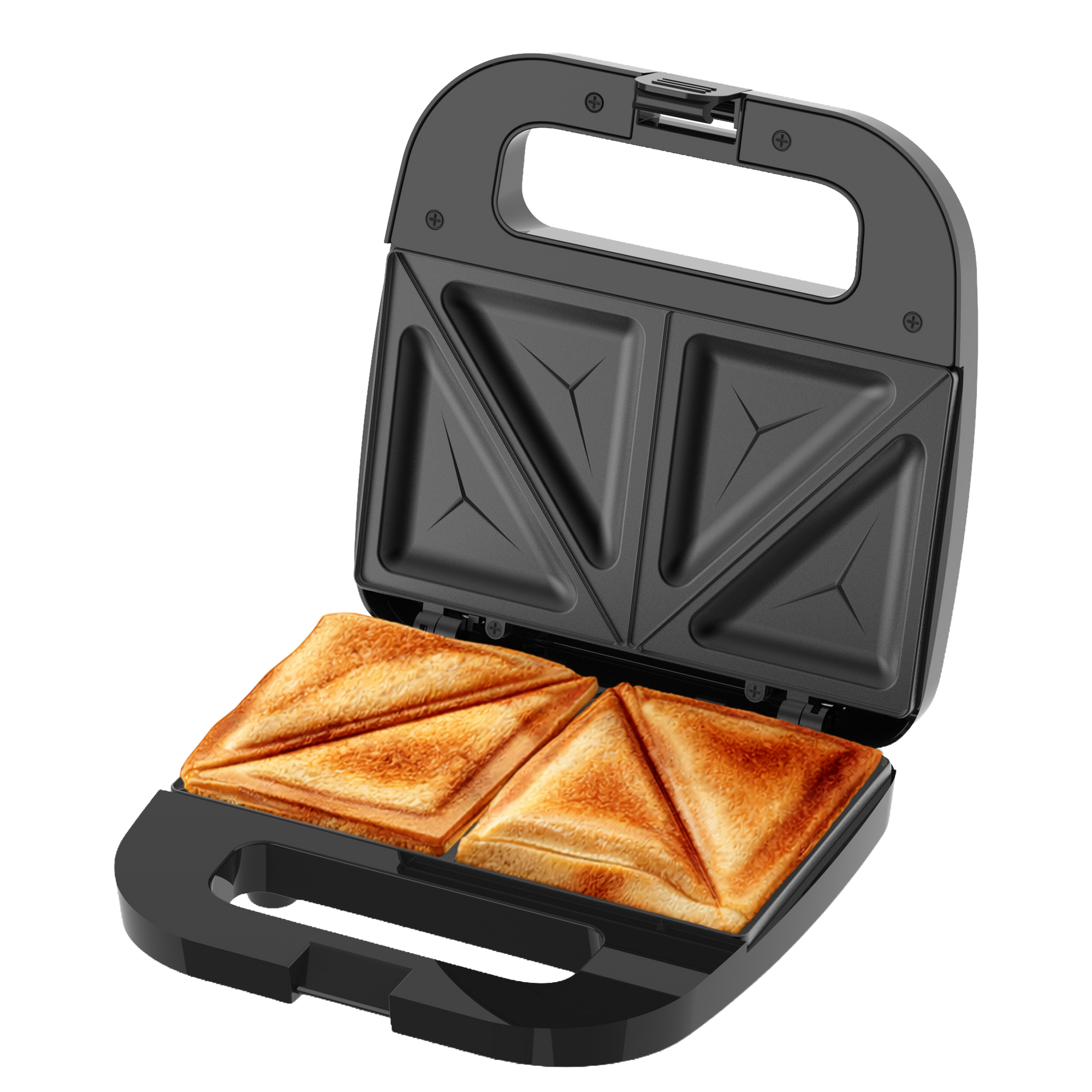Coming Soon - Brentwood TS-241BK Electric Sealed Sandwich Maker Grill with PFAS-Free Nonstick Plates, Makes Stuffed French Toast, Omelets, Compact & Easy to Store, Black
