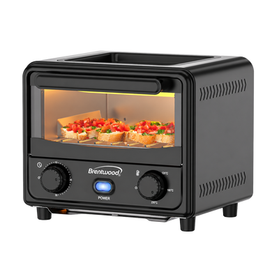 Coming Soon - Brentwood TS-3430BK 3 Liter Mini Toaster Oven, Black