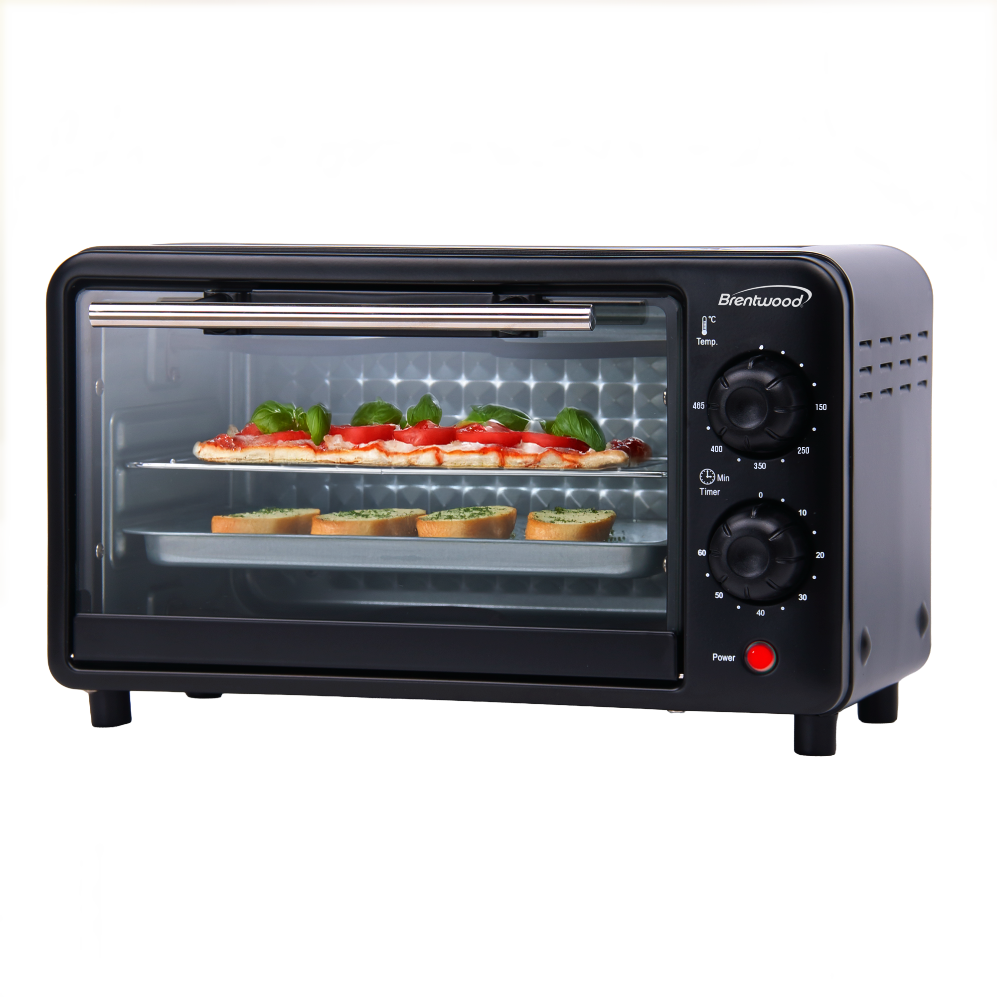 Coming Soon - Brentwood TS-3437BK 2-Slice Toaster Oven, Black