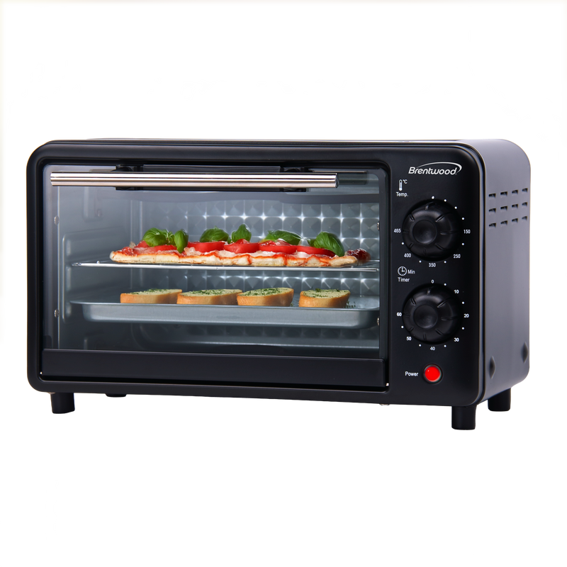 Coming Soon - Brentwood TS-3437BK 2-Slice Toaster Oven, Black