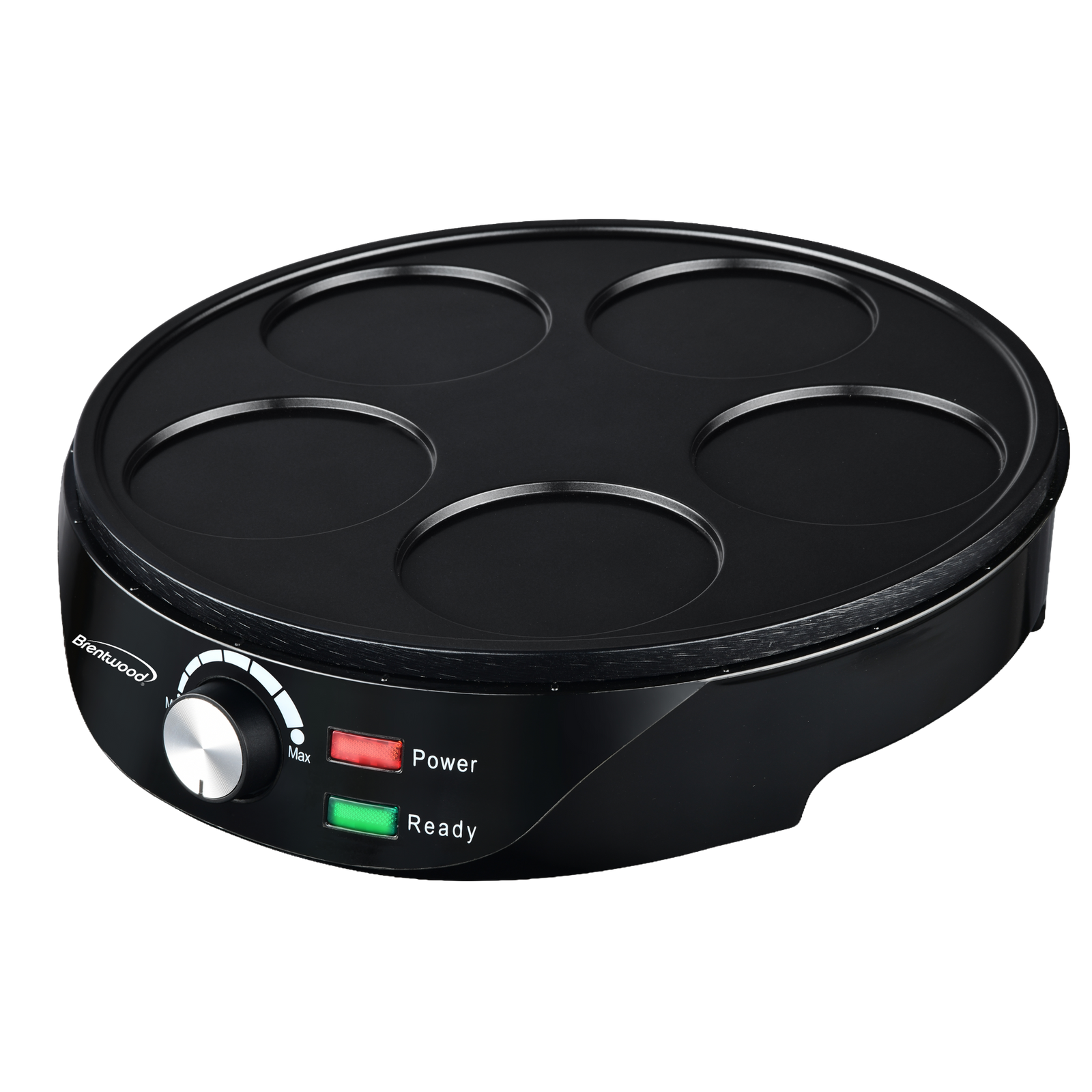 Coming Soon - Brentwood TS-609BK 4-Inch Non-Stick 5 Mini Pancakes and Breakfast Maker, Black