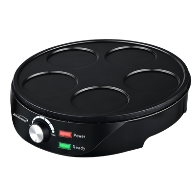 Coming Soon - Brentwood TS-609BK 4-Inch Non-Stick 5 Mini Pancakes and Breakfast Maker, Black