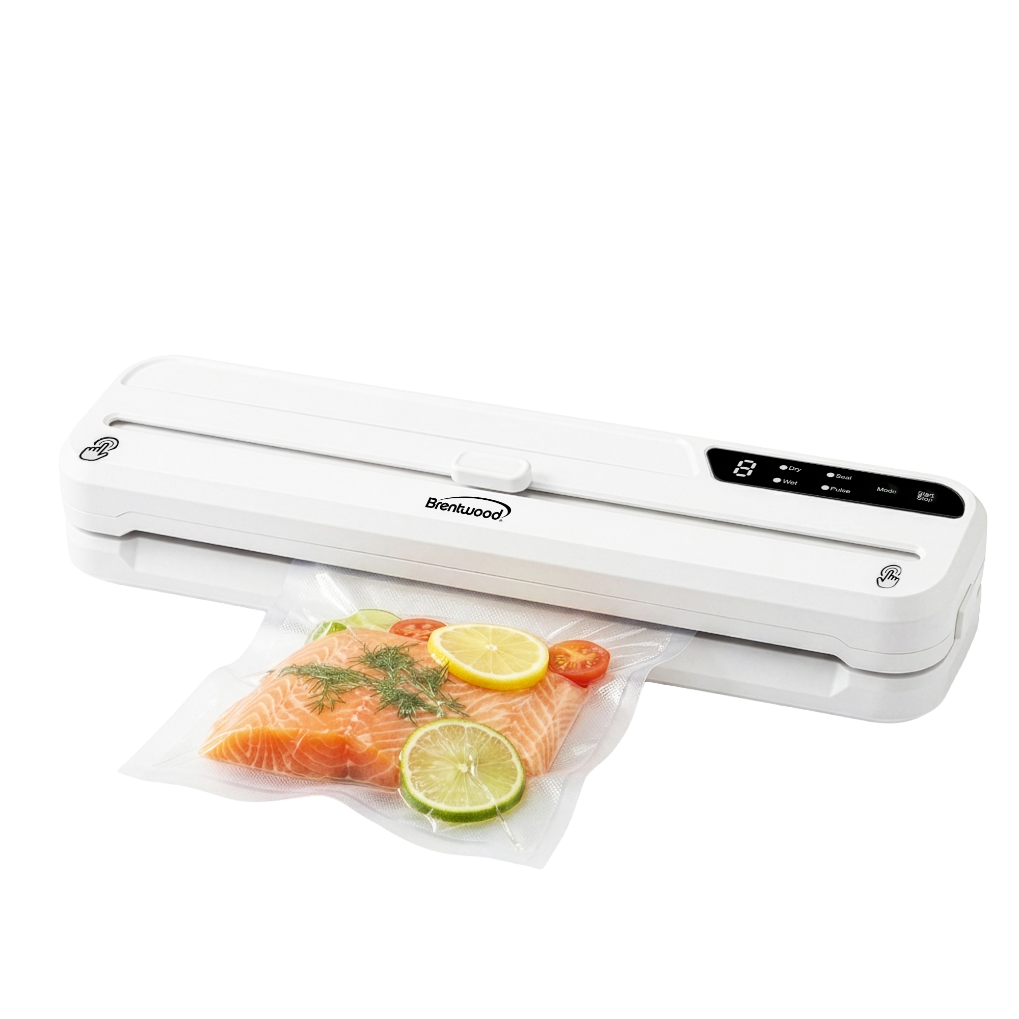 Coming Soon - Brentwood VS-1000W Food Vacuum Sealer Machine, White