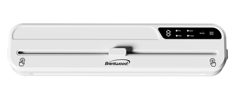 Coming Soon - Brentwood VS-1000W Food Vacuum Sealer Machine, White