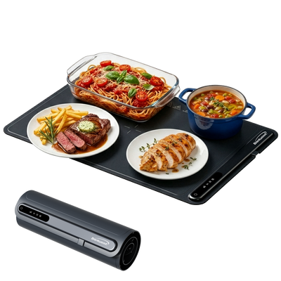 Brentwood WM-2416GRY 24" x 16" Food Warming Mat, Gray