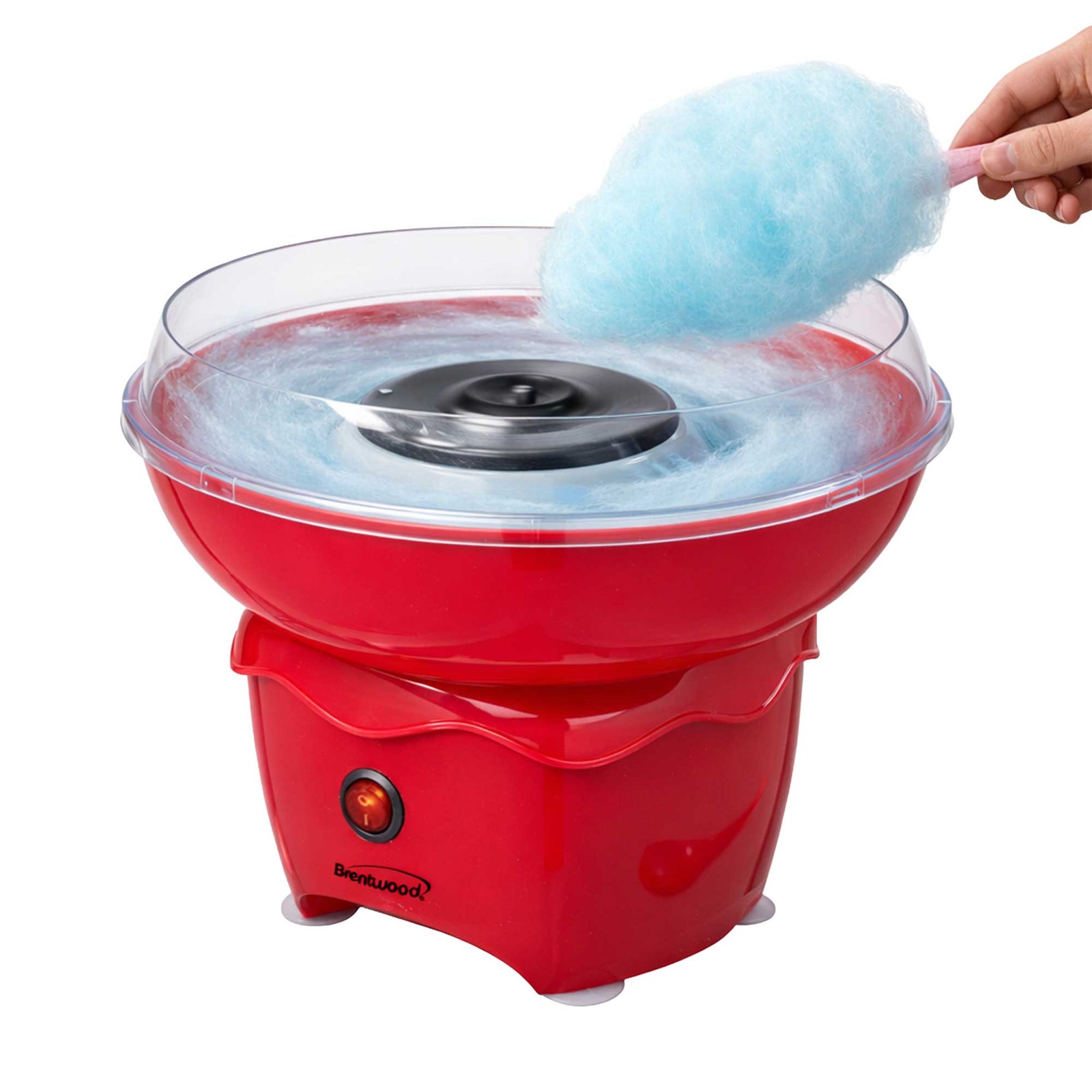 Coming Soon - Brentwood CC-4020R Classic Cotton Candy Machine with Sugar Scoop, Red