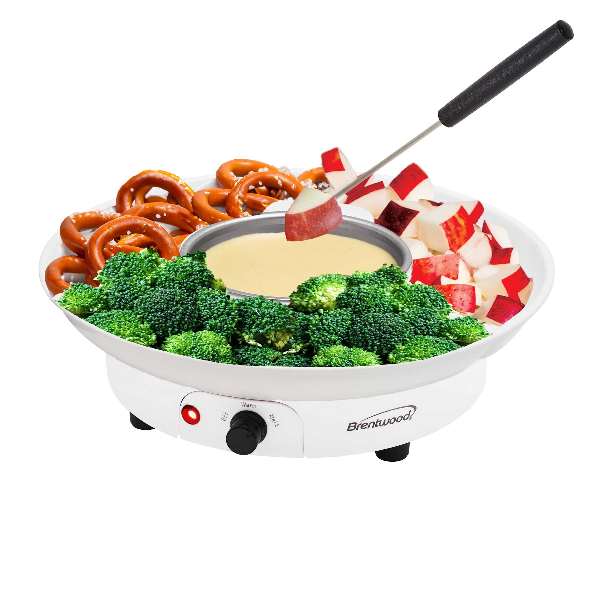 Coming Soon - Brentwood TS-604W Electric Fondue Pot Set with 3 Section -  Brentwood Appliances