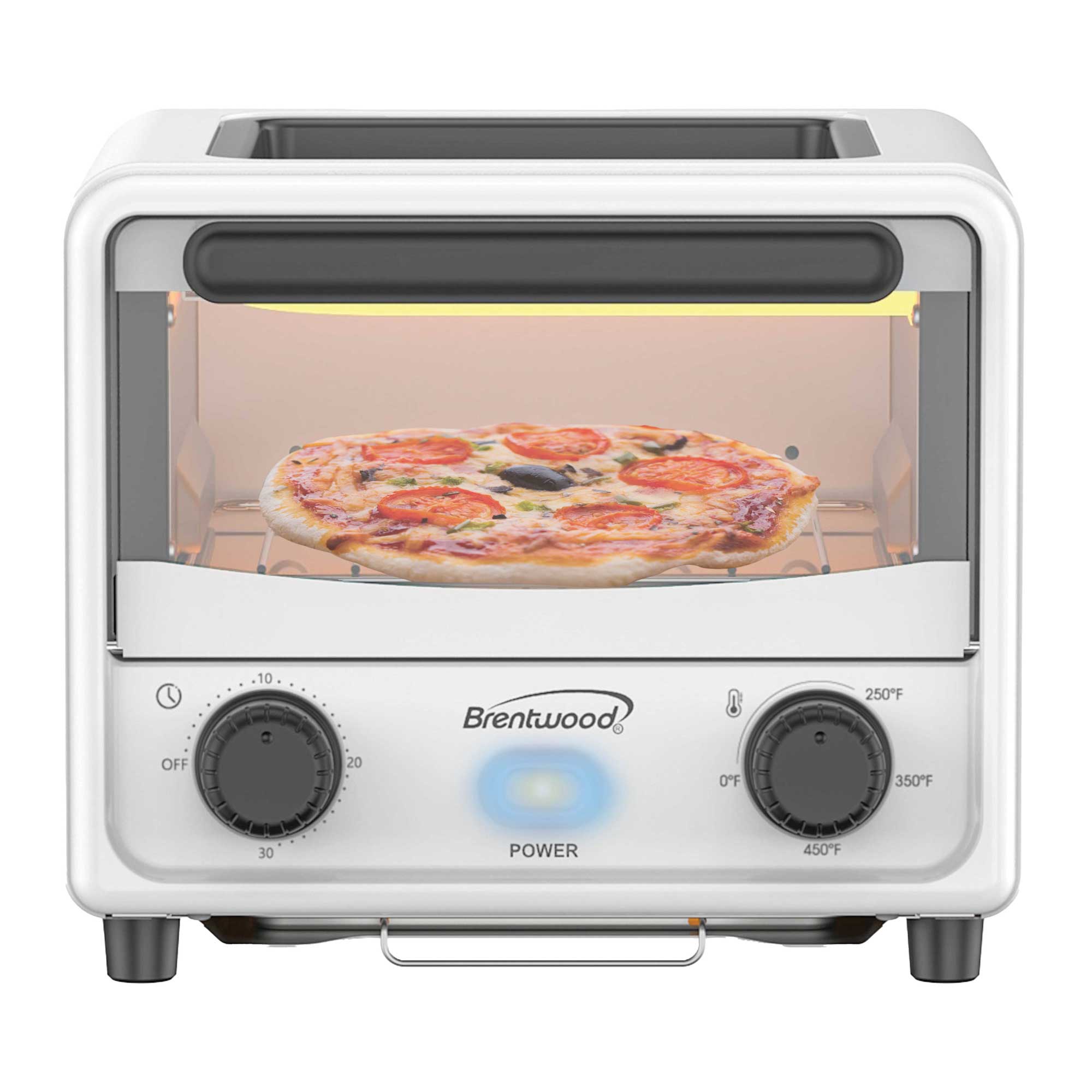 Coming Soon - Brentwood TS-3430W 3 Liter Stainless Steel Mini Toaster Oven, White