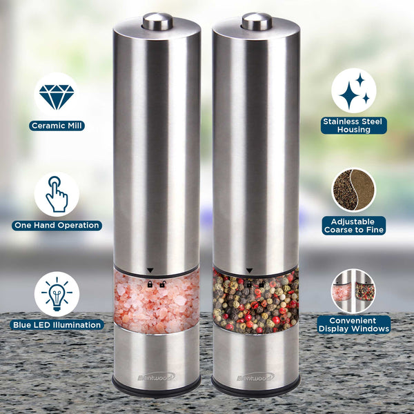 Electric salt and pepper dispenser sale