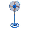 Brentwood F-12SMBL 3-Speed 12” Oscillating Stand Fan, Blue
