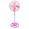 Brentwood F-12SMPK 3-Speed 12” Oscillating Stand Fan, Pink