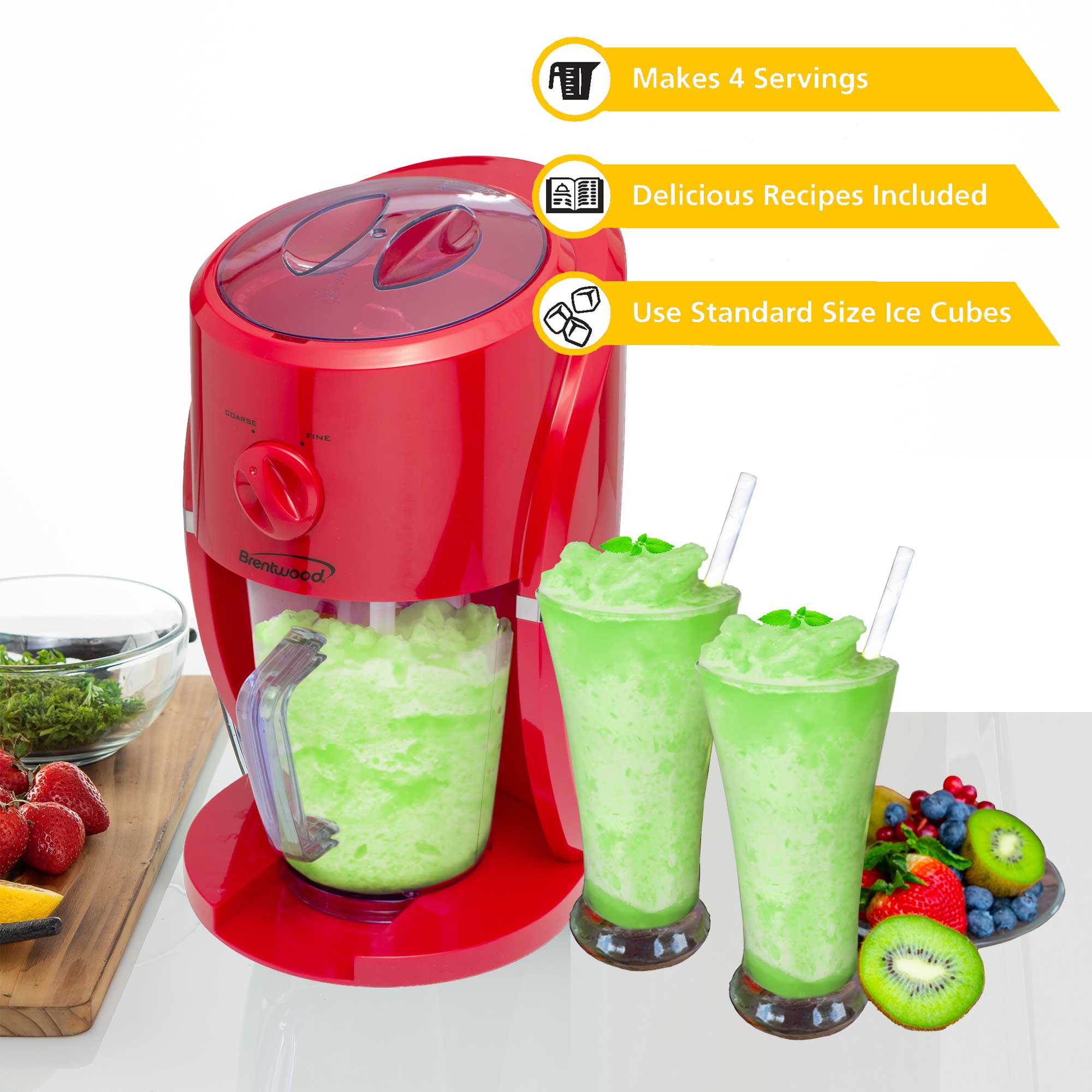 Brentwood Margarita and Frozen Drink Mixing Machine in Blue
