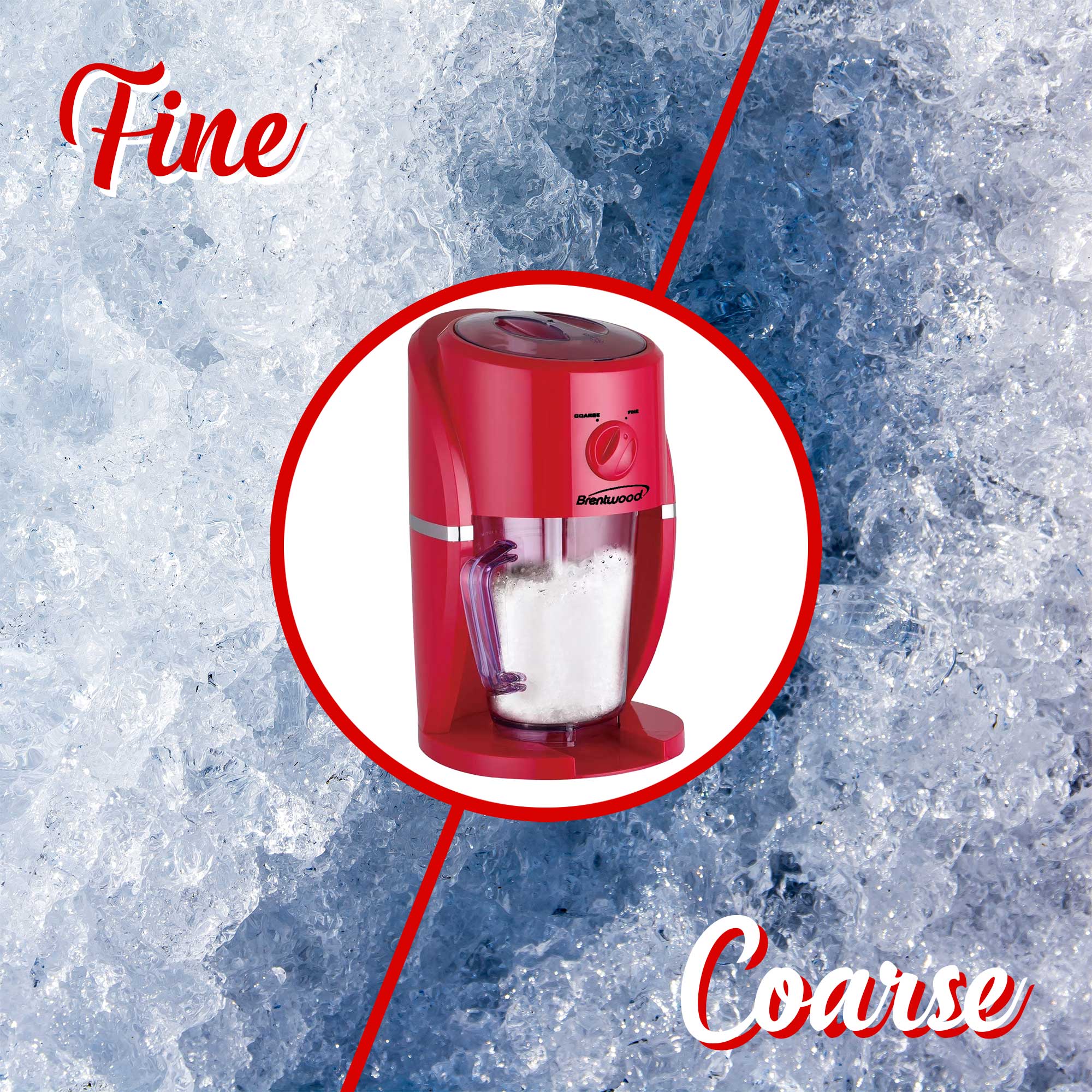 Brentwood TS-1425R Margarita and Frozen Drink Machine, Red