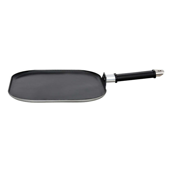 Brentwood BSG1100 11” Aluminum NonStick Square Griddle Pan, Black