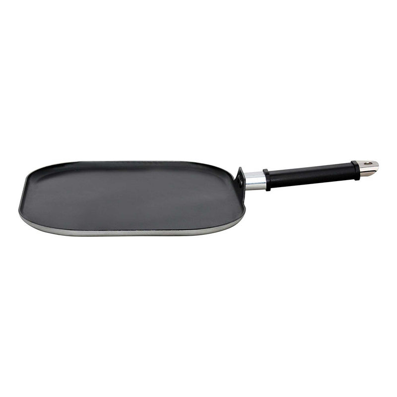 Brentwood BSG-1100 11” Aluminum Non-Stick Square Griddle Pan, Black