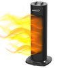 Brentwood H-C1618BK 1500-Watt Portable Oscillating Ceramic Tower Space Heater, Black