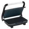 Brentwood Select TS-611 1000w Non-Stick Panini Grill & Sandwich Maker, Stainless Steel