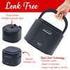 Brentwood ELB-600BL 110V 50W 0.6L Portable Leakproof Electric Lunch Box Food Warmer, Blue