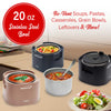 Brentwood ELB-600BL 110V 50W 0.6L Portable Leakproof Electric Lunch Box Food Warmer, Blue