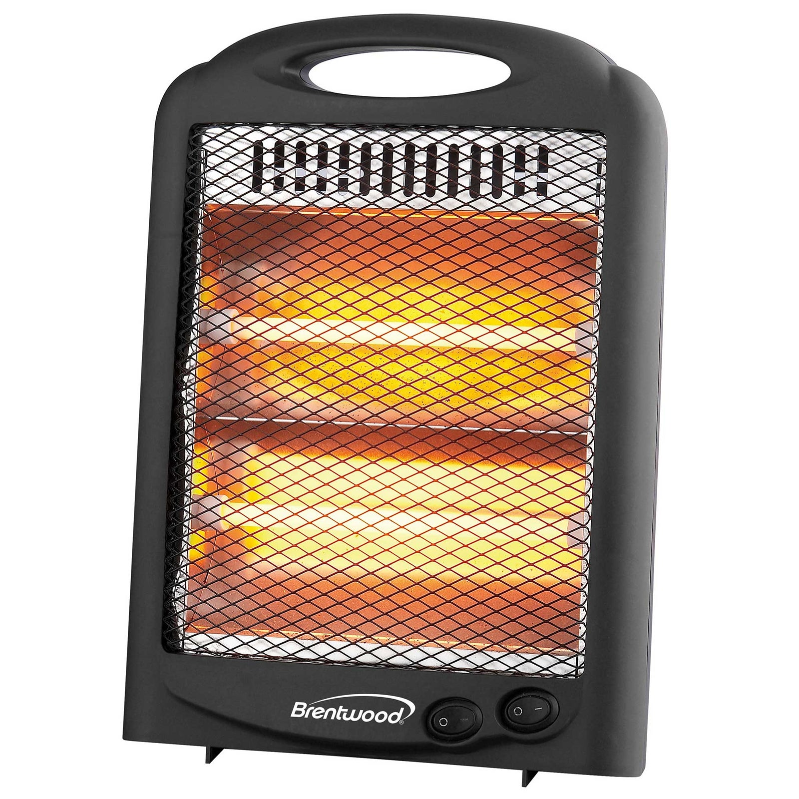 Brentwood H-Q600W 600-Watt Portable Space Heater, Black