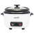 Brentwood RC-5016W 16-Cup Cooked/8-Cup Uncooked Rice Cooker with Steam Tray, Measuring Cup, and Spatula, White