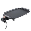 Brentwood TS-810 Electric Griddle with Ceramic Non-Stick, Adjustable Temperature, and Cool Touch Handles, 12 x 10 Inch, Black