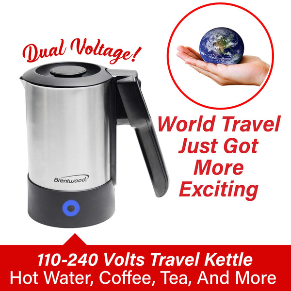 Dual voltage travel kettle best sale