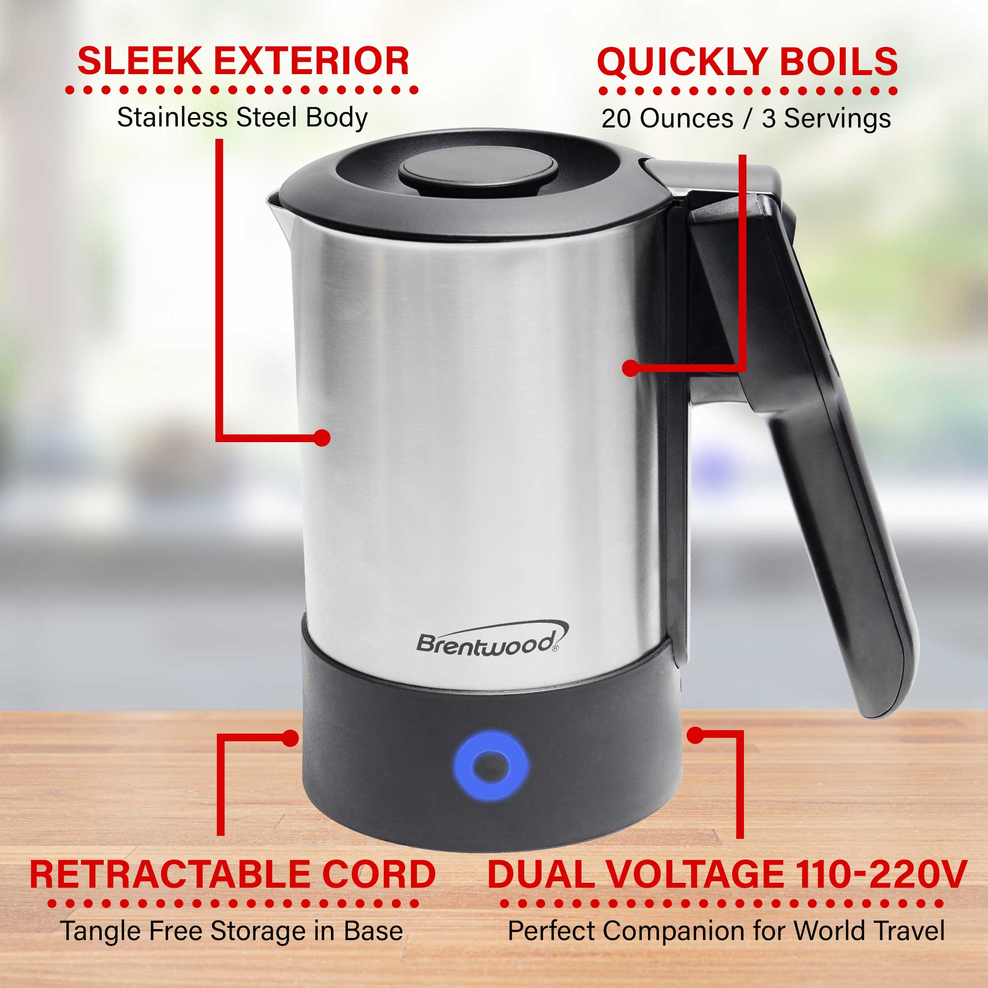 Fashion 240v kettle