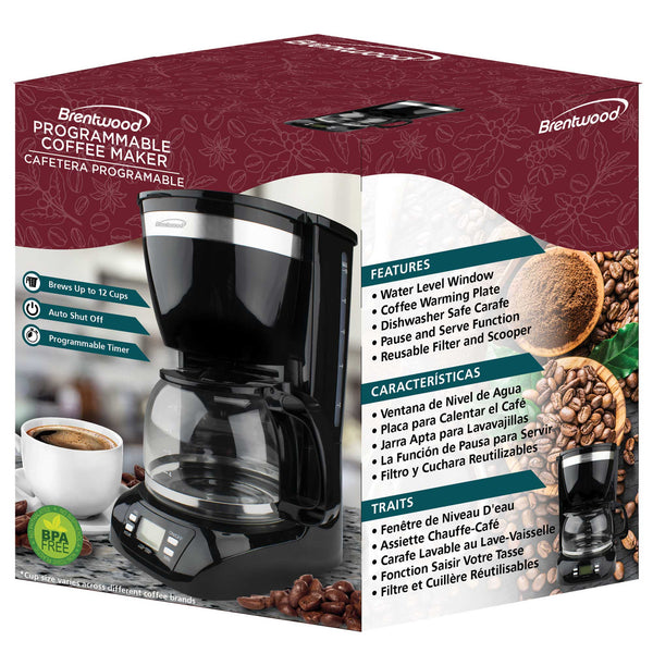 brentwood digital coffee maker