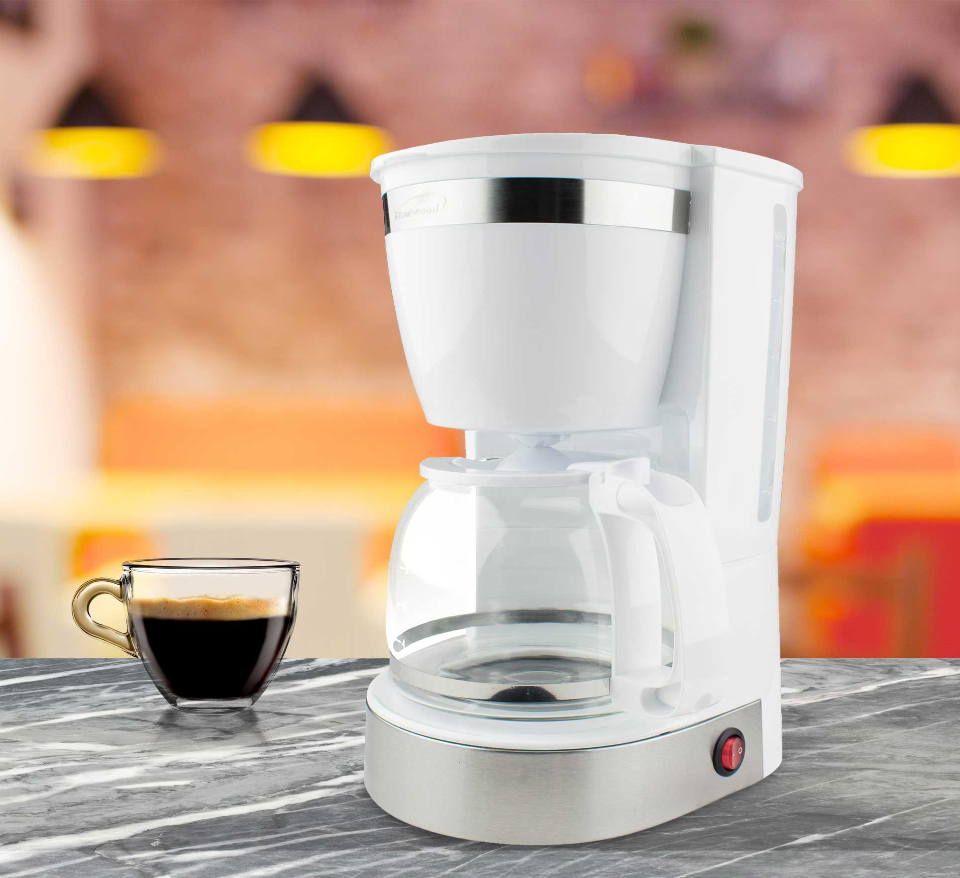 Brentwood Appliances TS-215BK 12-Cup 800W Black Drip Coffee Maker New In  Box